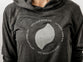 Hoodie Grey Storm "Let's Give Some Air" - Mujer